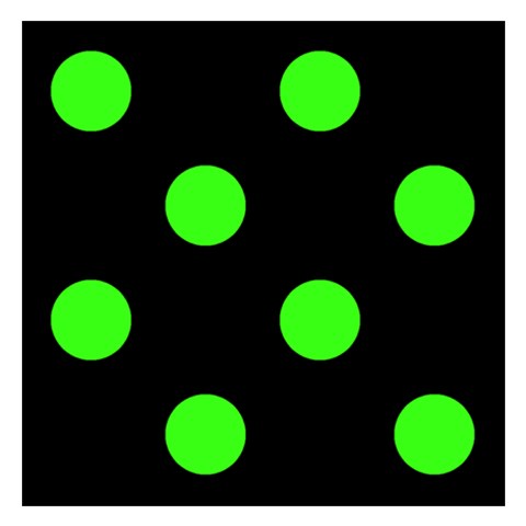Polka Dots 3.75 x3.75  Memopad