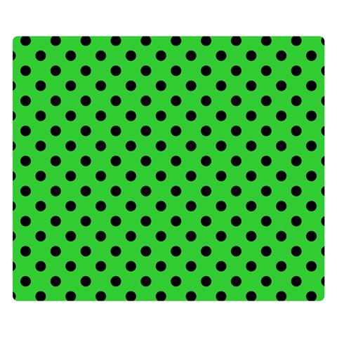 Polka Dots 50 x40  Blanket Front