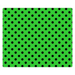 Polka Dots 50 x40  Blanket Back