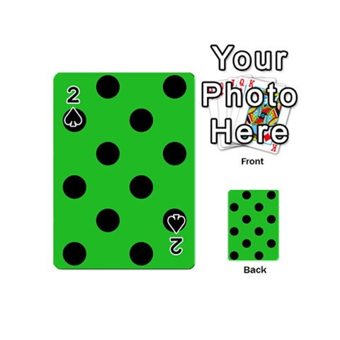 Polka Dots Front - Spade2