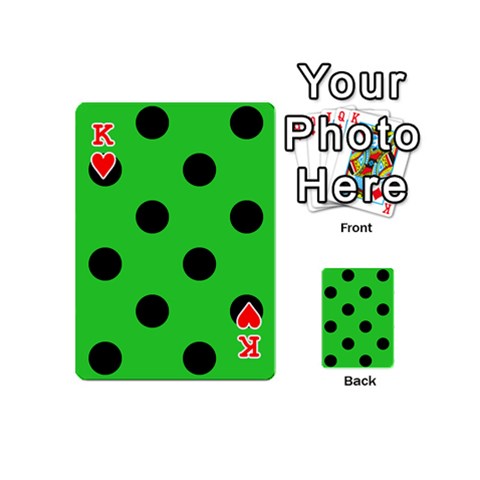 King Polka Dots Front - HeartK