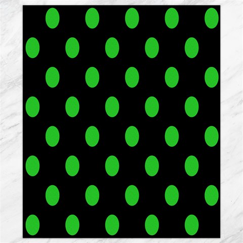 Polka Dots 8.15 x9.66  Canvas - 1