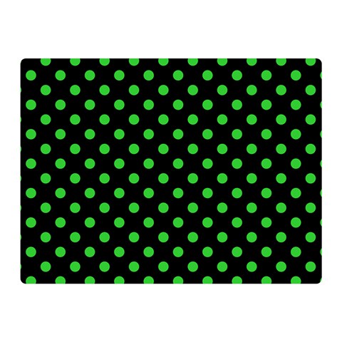 Polka Dots 35 x27  Blanket Front