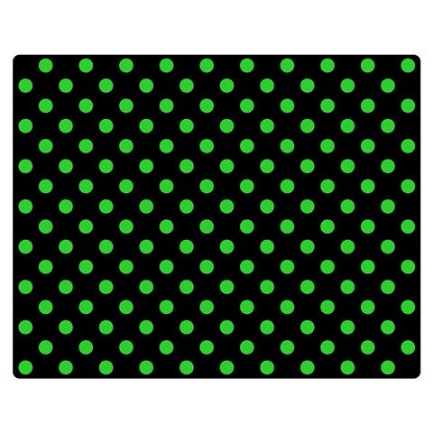 Polka Dots 60 x50  Blanket Back