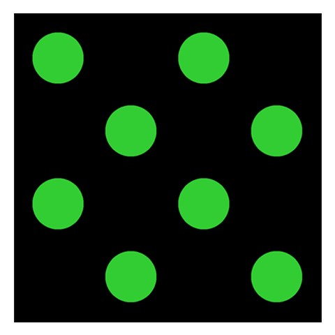 Polka Dots 3.75 x3.75  Memopad