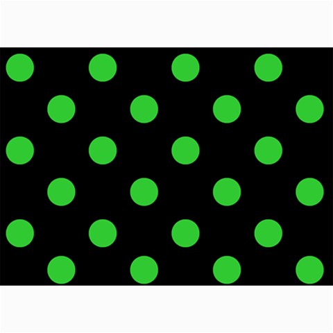 Polka Dots 7 x5  Photo Card - 2