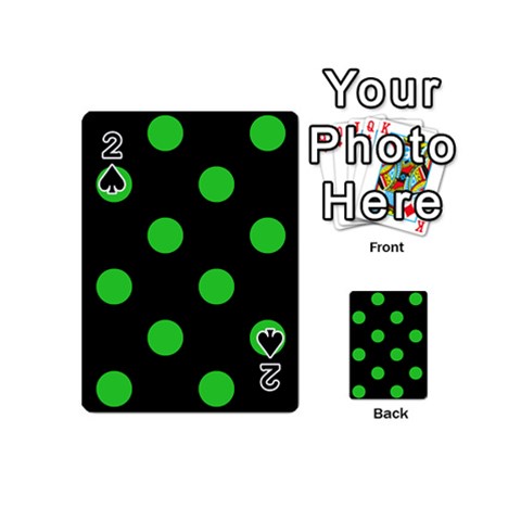 Polka Dots Front - Spade2