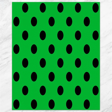 Polka Dots 10.95 x13.48  Canvas - 1
