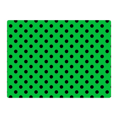 Polka Dots 35 x27  Blanket Front