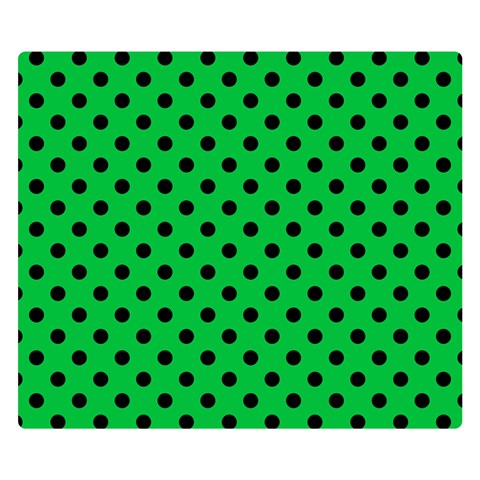 Polka Dots 50 x40  Blanket Front
