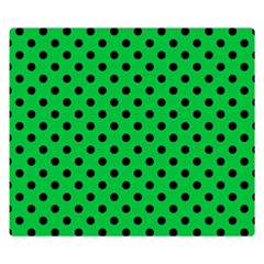 Polka Dots 50 x40  Blanket Back
