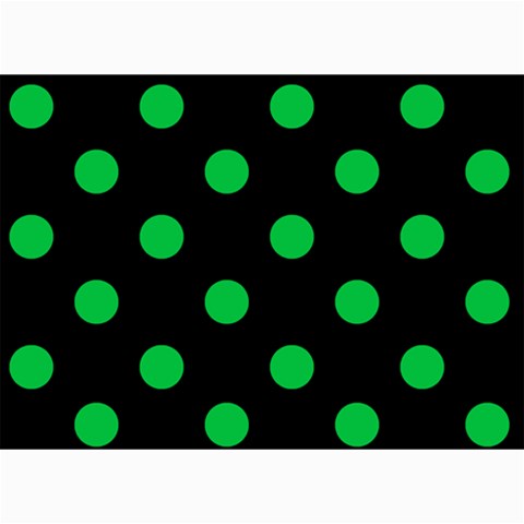 Polka Dots 7 x5  Photo Card - 1