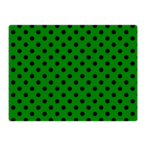 Polka Dots 35 x27  Blanket Front