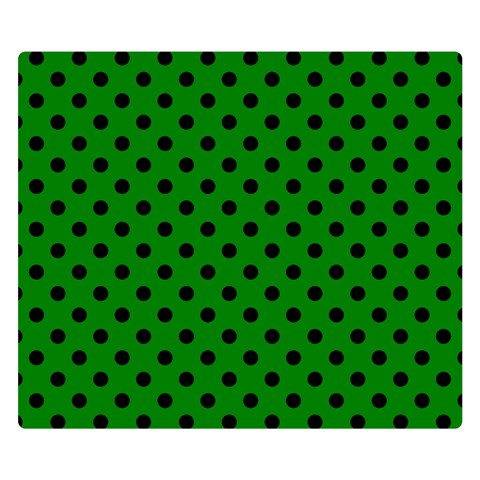 Polka Dots 50 x40  Blanket Back