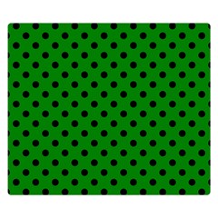Polka Dots 50 x40  Blanket Back