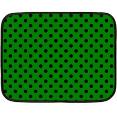 Polka Dots 35 x27  Blanket Back