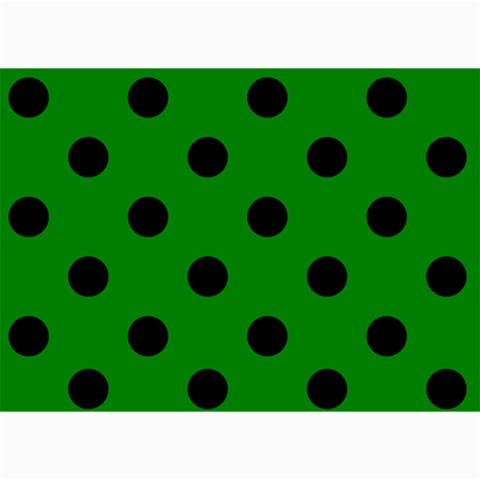 Polka Dots 7 x5  Photo Card - 1
