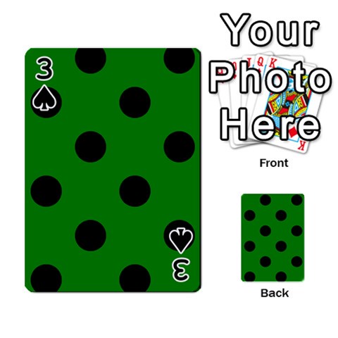 Polka Dots Front - Spade3