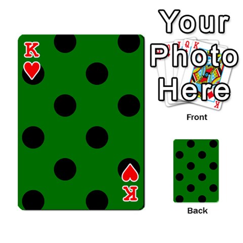 King Polka Dots Front - HeartK