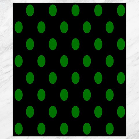 Polka Dots 8.15 x9.66  Canvas - 1