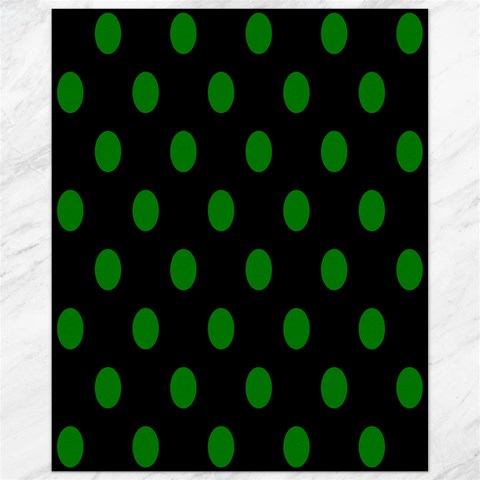 Polka Dots 10.95 x13.48  Canvas - 1
