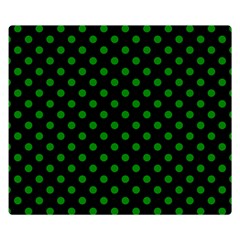 Polka Dots 50 x40  Blanket Back