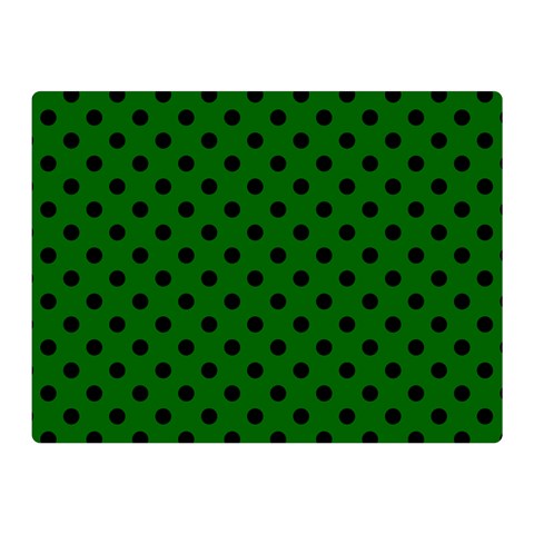 Polka Dots 35 x27  Blanket Back