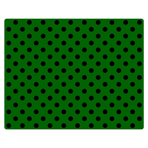 Polka Dots 60 x50  Blanket Back