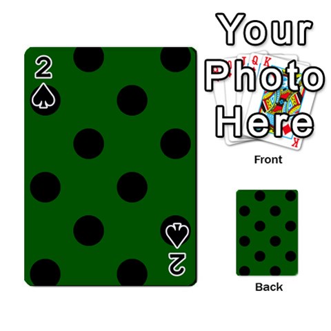 Polka Dots Front - Spade2