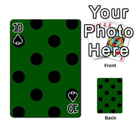 Polka Dots Front - Spade10