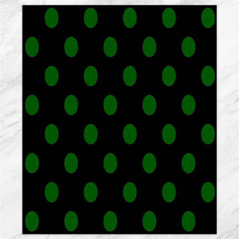 Polka Dots 8.15 x9.66  Canvas - 1