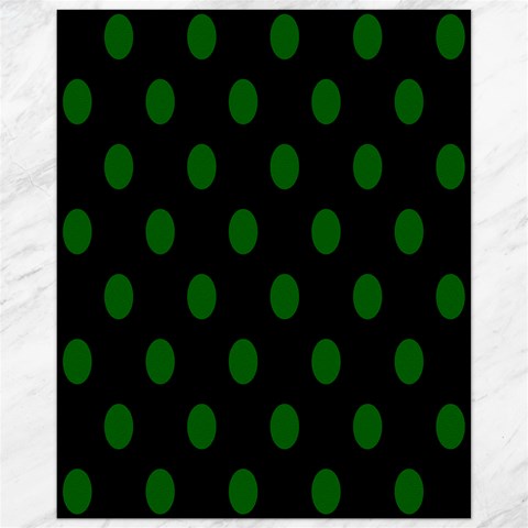 Polka Dots 10.95 x13.48  Canvas - 1