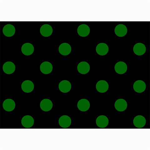 Polka Dots 7 x5  Photo Card - 1