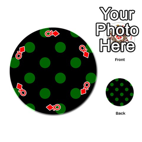Queen Polka Dots Front - DiamondQ
