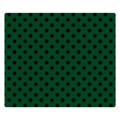 Polka Dots 50 x40  Blanket Front