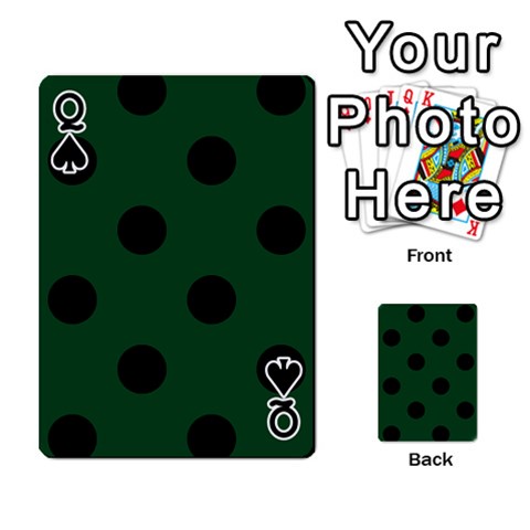 Queen Polka Dots Front - SpadeQ