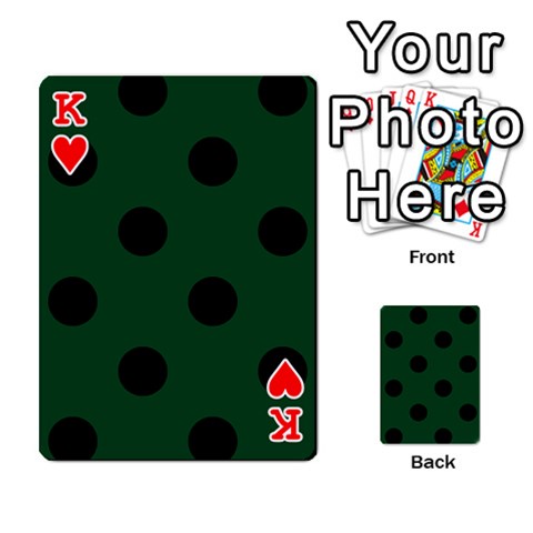 King Polka Dots Front - HeartK