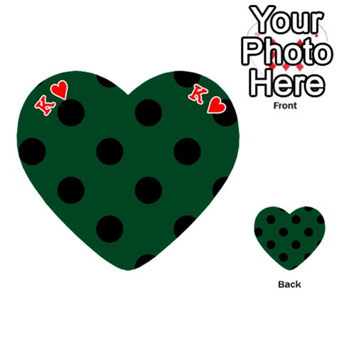 King Polka Dots Front - HeartK