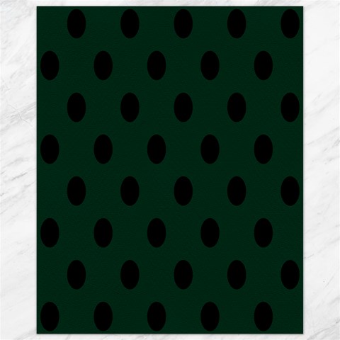 Polka Dots 10.95 x13.48  Canvas - 1