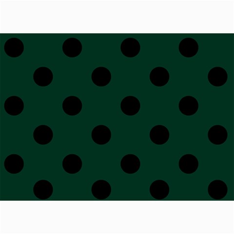 Polka Dots 7 x5  Photo Card - 1