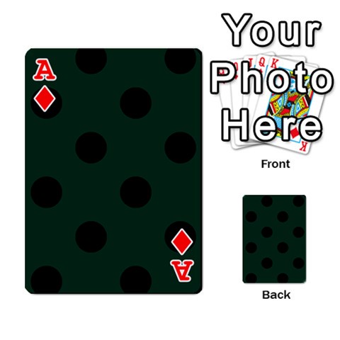 Ace Polka Dots Front - DiamondA