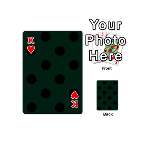 King Polka Dots Front - HeartK