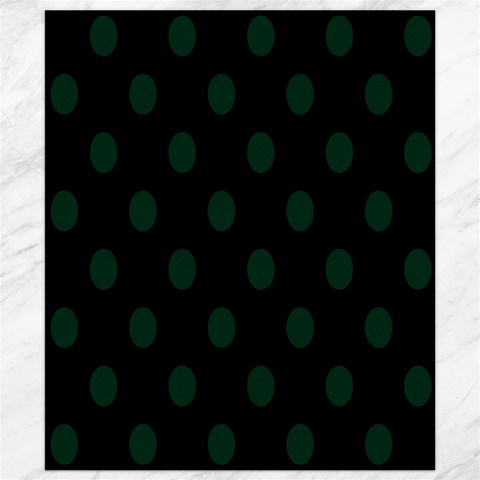Polka Dots 8.15 x9.66  Canvas - 1