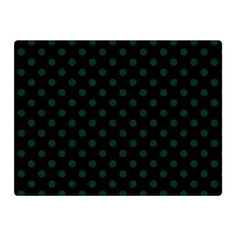 Polka Dots 35 x27  Blanket Back
