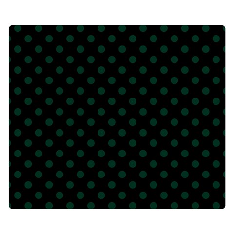 Polka Dots 50 x40  Blanket Back