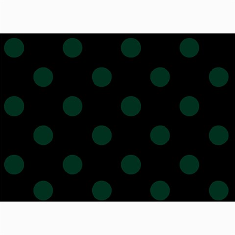 Polka Dots 7 x5  Photo Card - 8