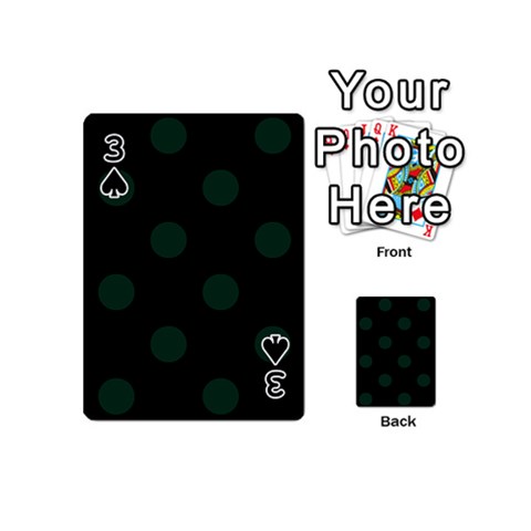 Polka Dots Front - Spade3