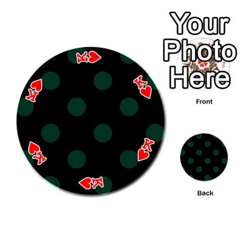 King Polka Dots Front - HeartK