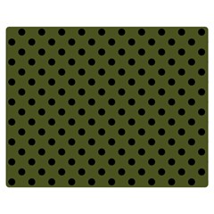 Polka Dots 60 x50  Blanket Back
