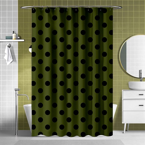 Polka Dots Curtain(48  X 72 ) - 42.18 x64.8  Curtain(48  X 72 )